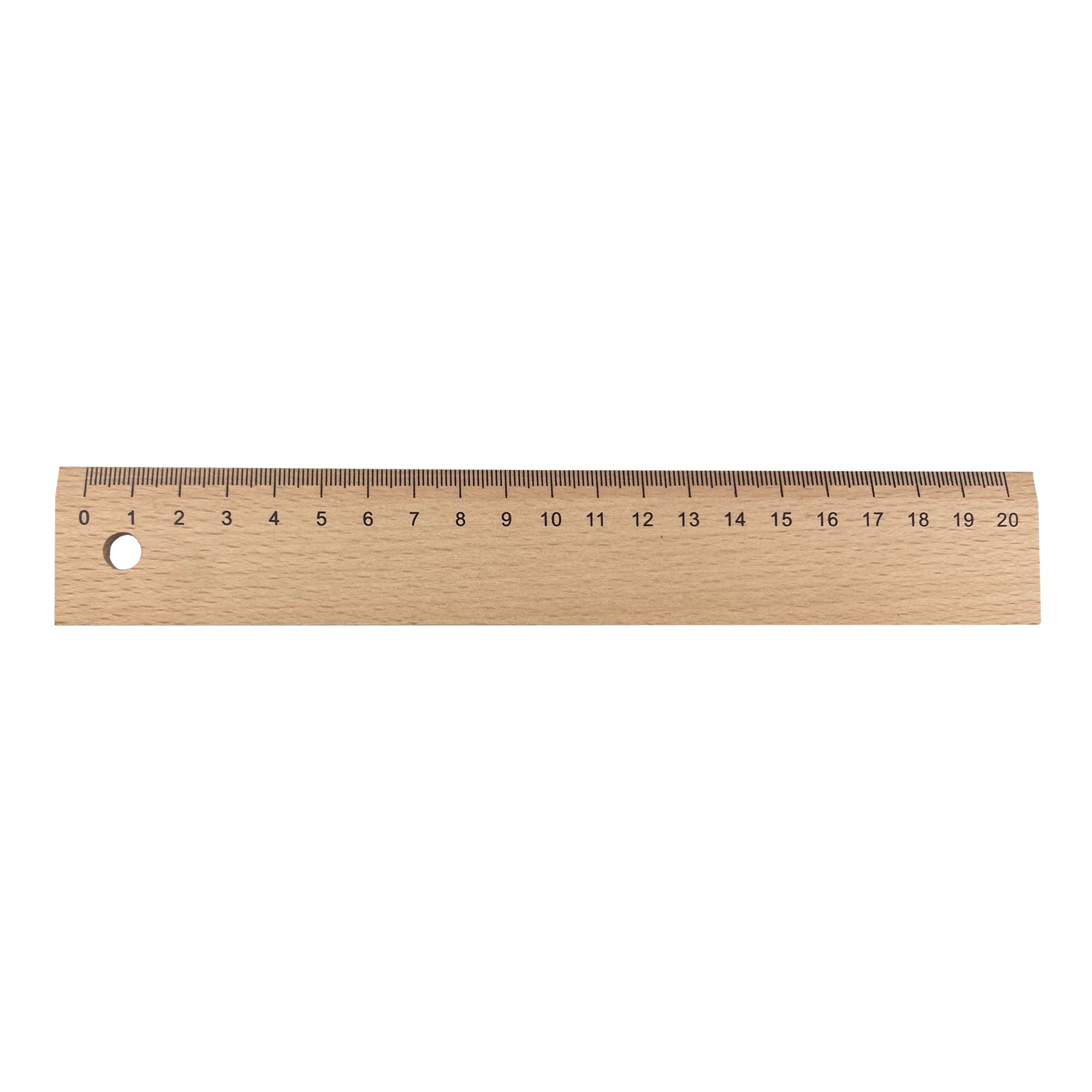 Wood Ruler 20cm - Simply Merchandise